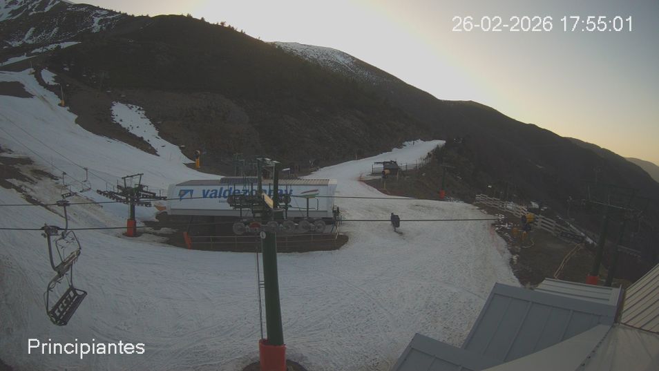 Webcam mit dem Standort: Valdezcaray - Anfängerlift