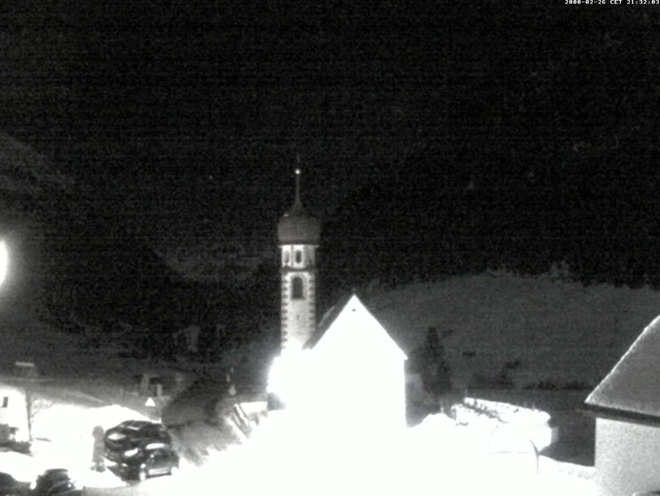 Webcam mit dem Standort: Vent - Blick zur Kirche und den Stubaier Alpen