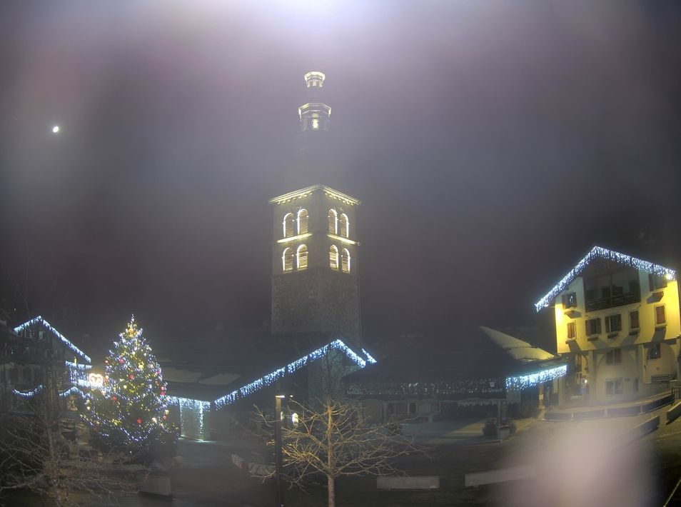 Webcam located at: View of Clusaz village