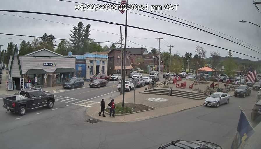 Webcam located at: View of Point Park at Old Forge