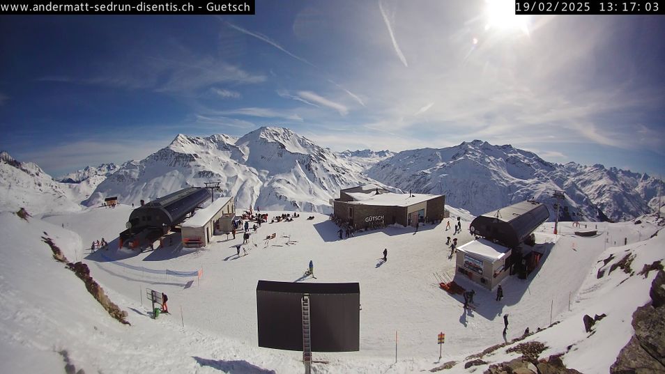 Webcam located at: Andermatt Nätschen, Gütsch