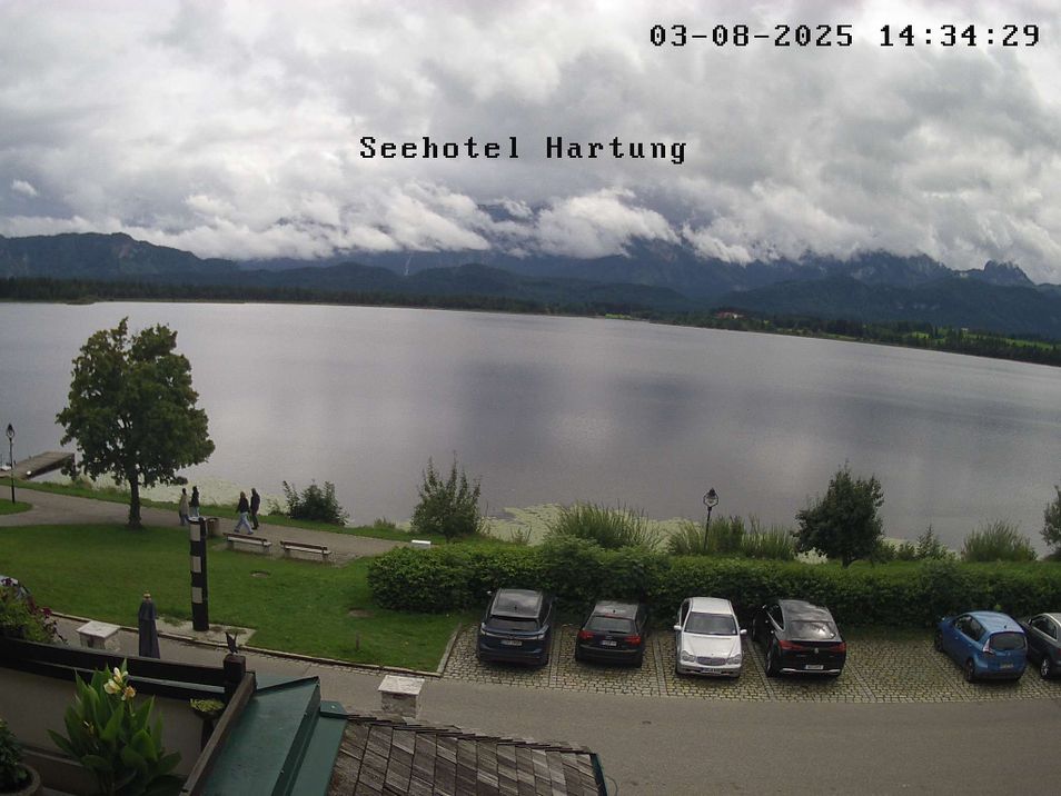 Webcam located at: View from Seehotel Hartung to Hopfensee