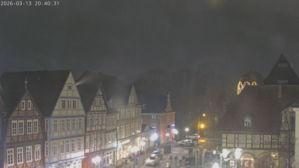 Webcam located at: View from the Old Town Hall Celle