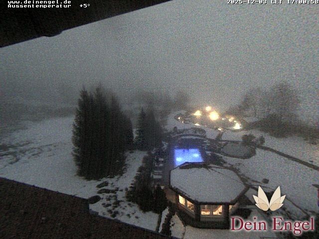 Webcam located at: View Hotel Dein Engel, Allgäu