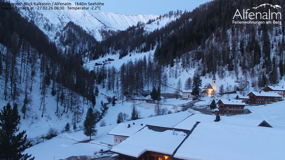 Webcam mit dem Standort: Villgraten: Alfenalm