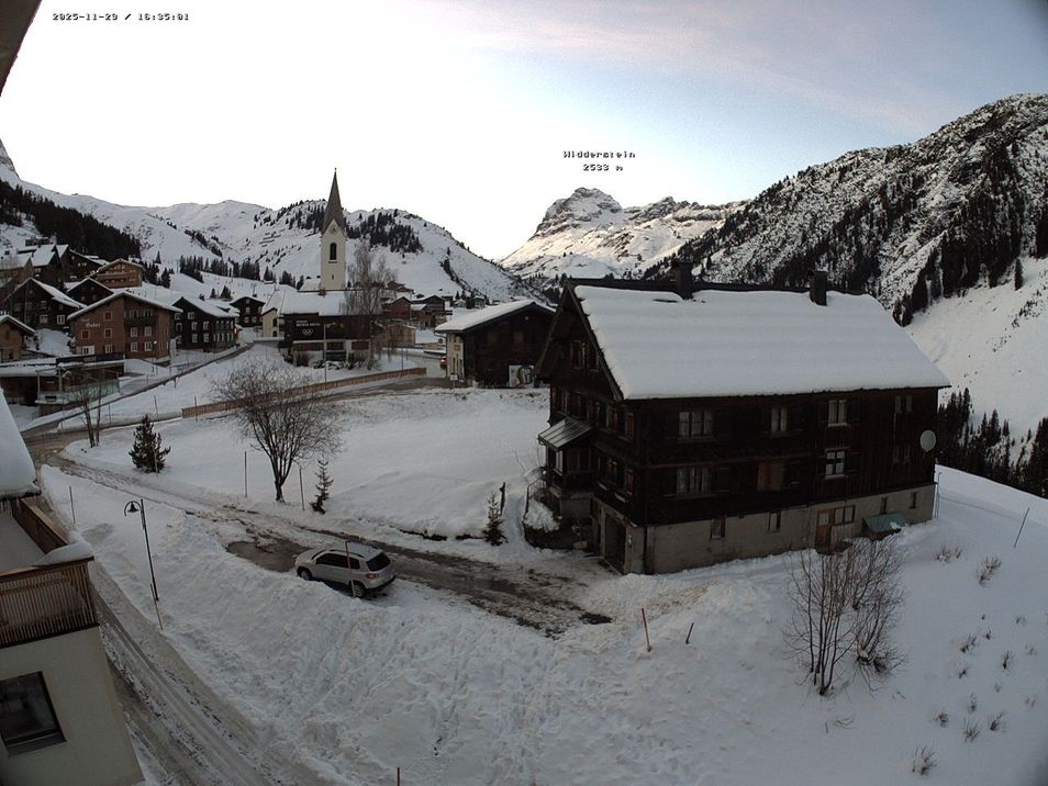 Webcam mit dem Standort: Warth Dorfzentrum