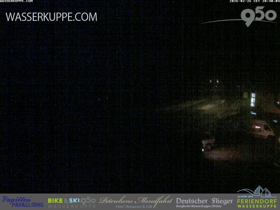 Webcam mit dem Standort: Wasserkuppe: Flugcenter Papillon