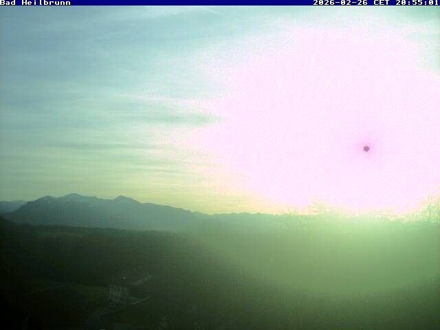 Webcam mit dem Standort: Webcam Bad Heilbrunn im Tölzer Land