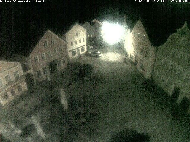 Webcam mit dem Standort: Webcam Dietfurt Rathaus Ost