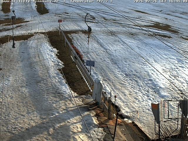 Webcam mit dem Standort: Schlepplifte in Sinswang