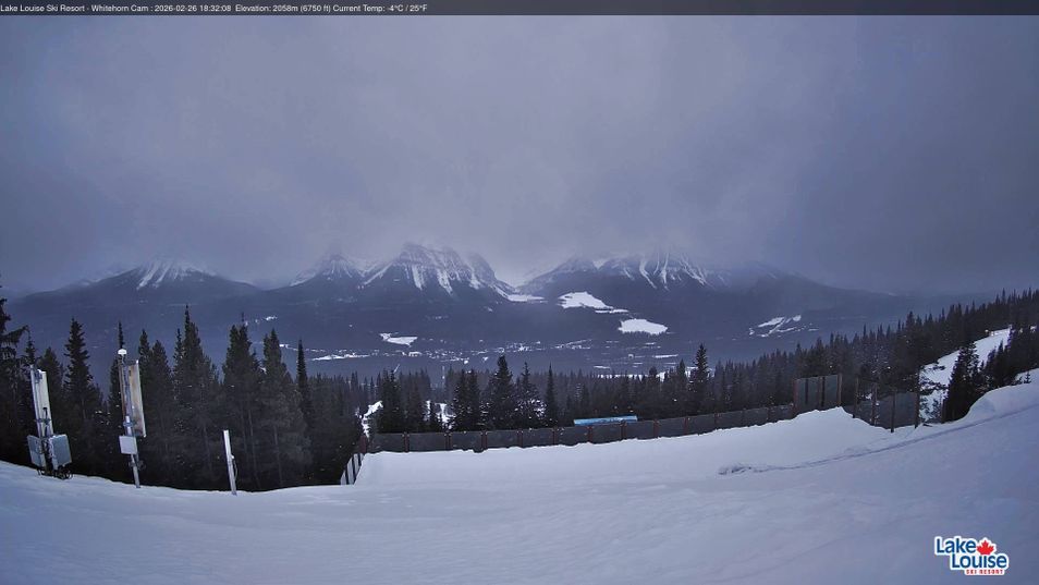 Webcam mit dem Standort: Lake Louise: Whitehorn Lodge