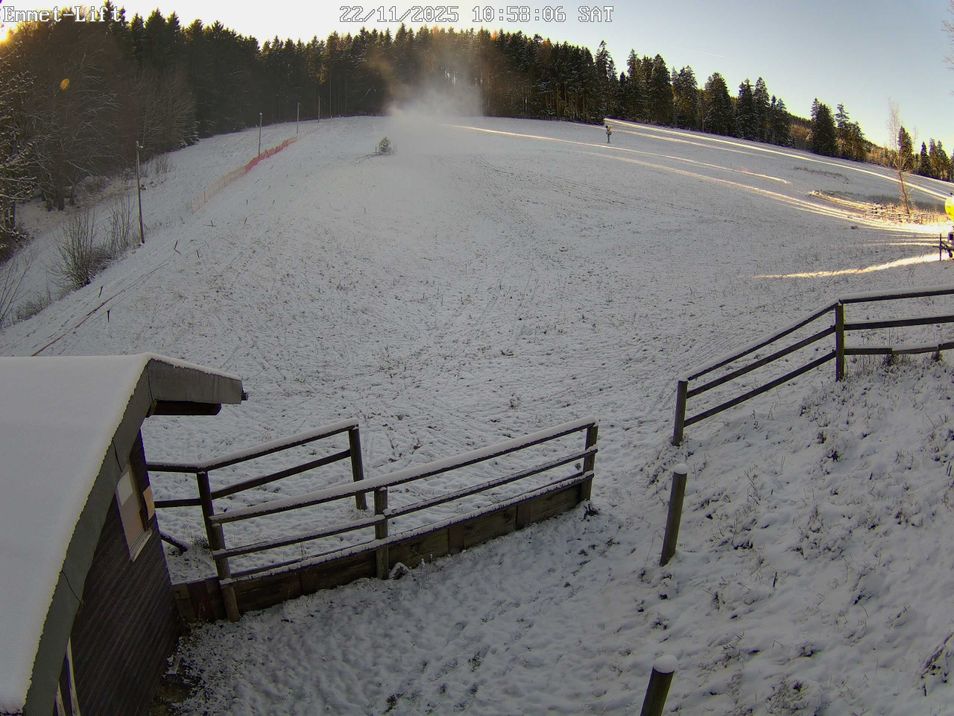 Webcam located at: Willingen-Usseln: Skilift Emmet