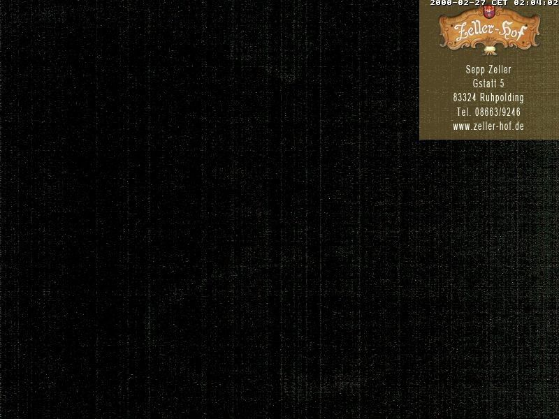 Webcam mit dem Standort: Ruhpolding: Zeller Hof