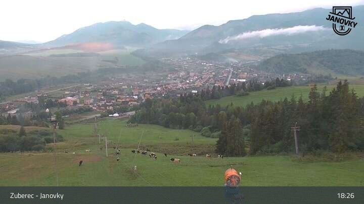 Webcam located at: Zuberec: Janovky Ski Area – Western Tatras