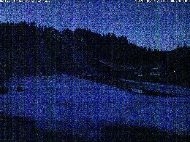 Webcam mit dem Standort: Adler-Schanzenzentrum in Hinterzarten