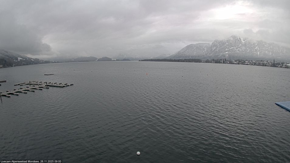 Webcam mit dem Standort: Webcam mit Blick auf den Mondsee