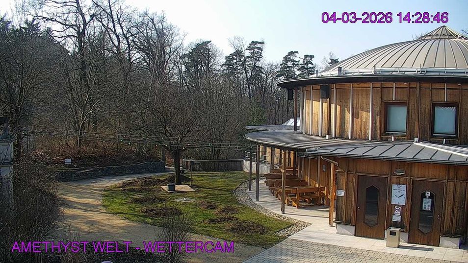 Webcam mit dem Standort: Amethyst Welt Maissau