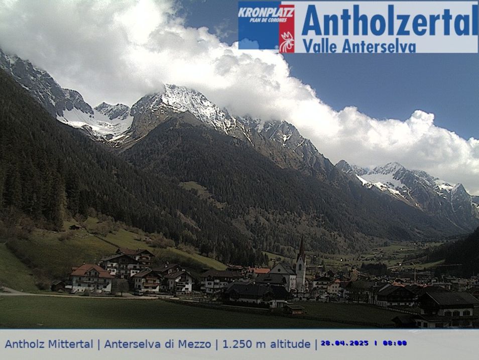 Webcam mit dem Standort: Antholz Mittertal