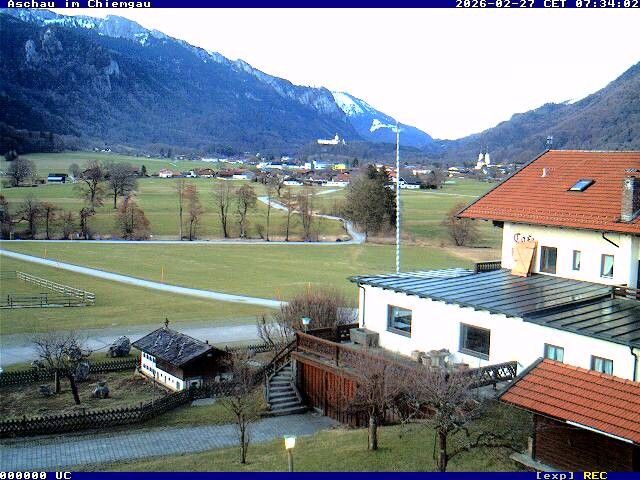 Webcam mit dem Standort: Aschau im Chiemgau - Blick nach Süden