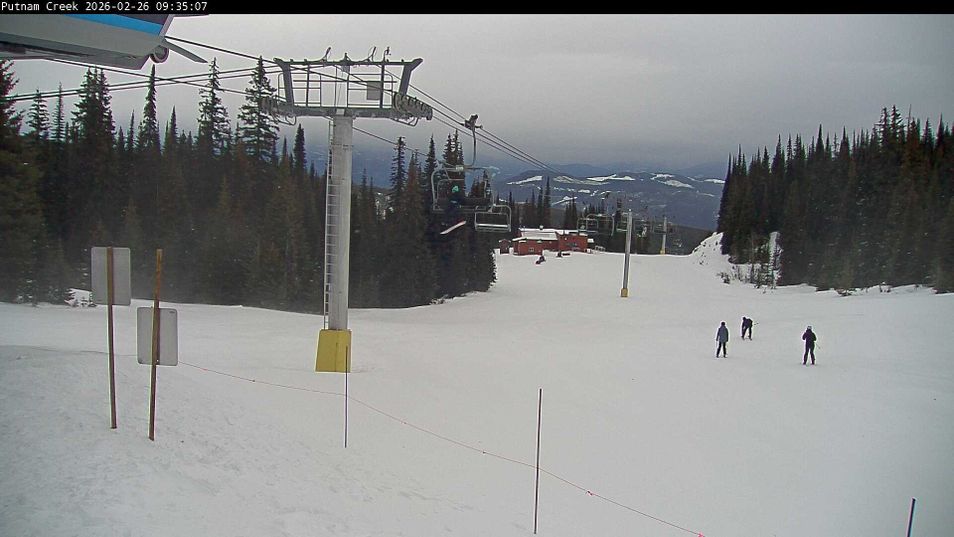 Webcam mit dem Standort: Ausblick Powder Gulch Express