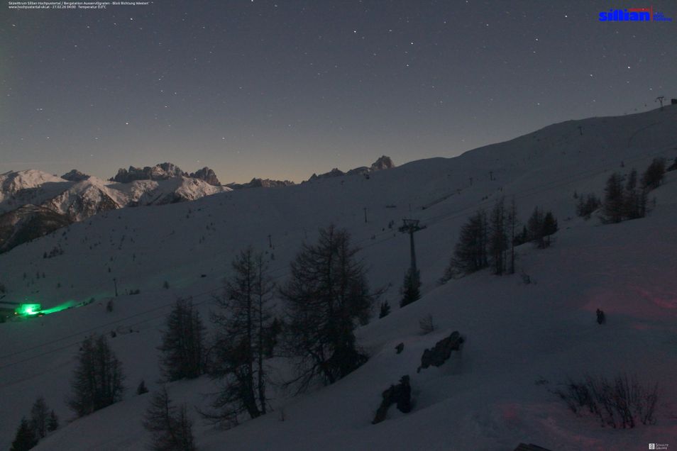 Webcam mit dem Standort: Ausservillgraten Bergstation