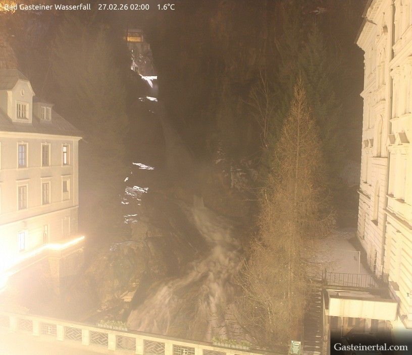 Webcam located at: Bad Gastein - Waterfall