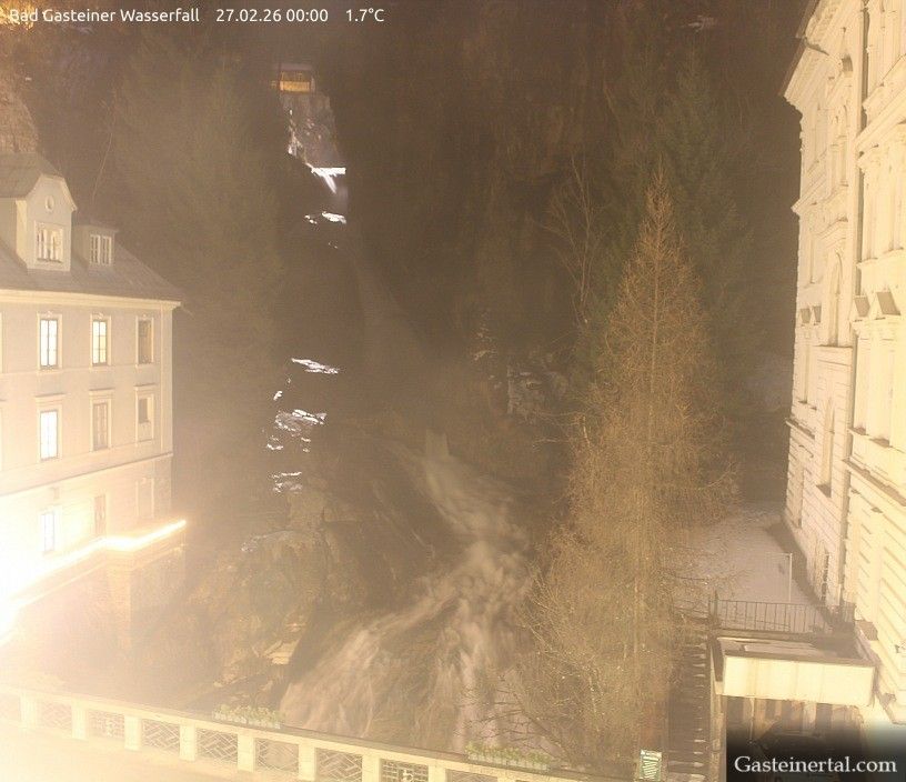 Webcam mit dem Standort: Bad Gastein: Wasserfall