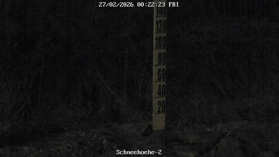 Webcam mit dem Standort: Bärenfels im Osterzgebirge: Schneehöhe