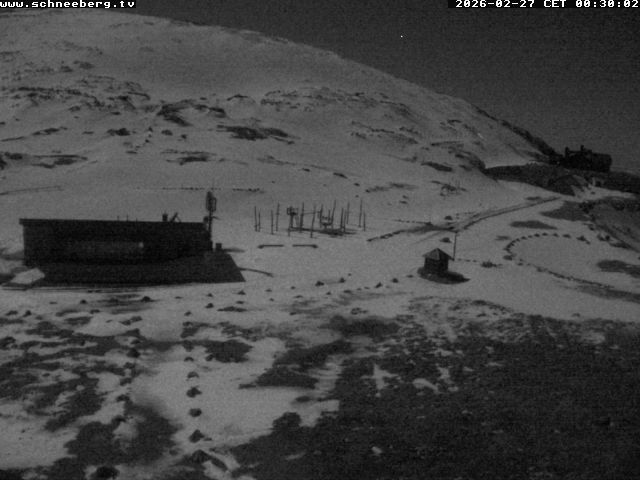 Webcam mit dem Standort: Bahnhof Hochschneeberg
