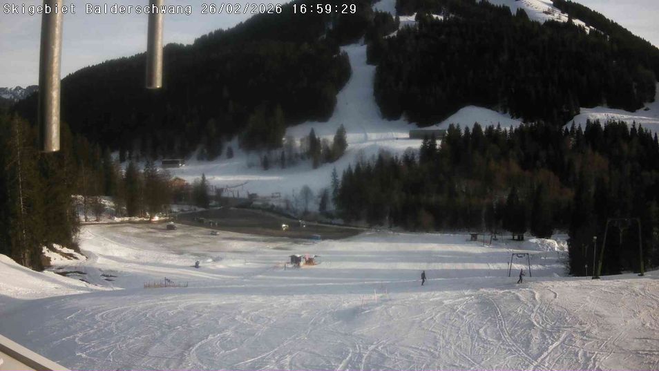 Webcam mit dem Standort: Balderschwang: Bergstation Gschwendlift