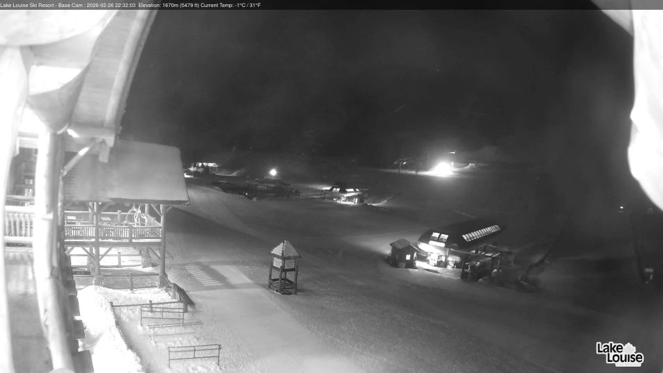 Webcam located at: Base Area Lake Louise