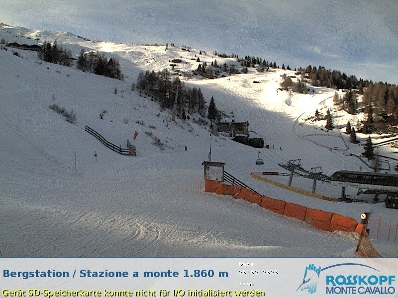 Webcam mit dem Standort: Rosskopf: Bergstation