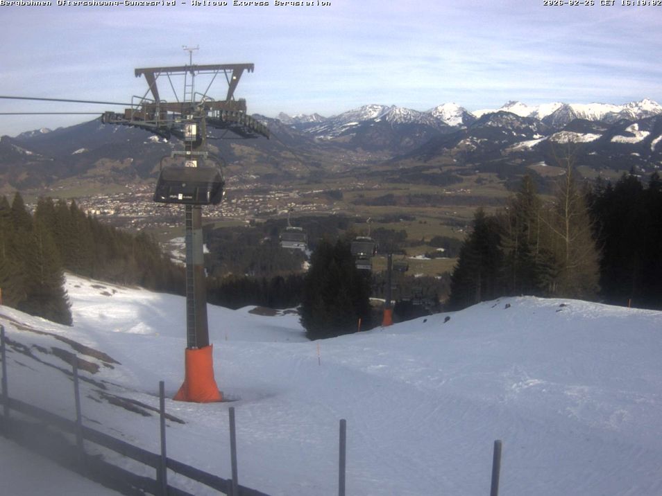 Webcam mit dem Standort: Ofterschwang: Bergstation Weltcup Express