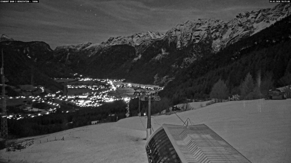 Webcam mit dem Standort: Almenwelt Lofer: Bergstation der Almbahn I