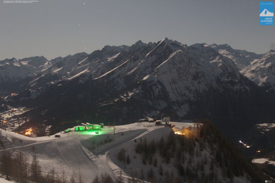 Webcam mit dem Standort: Großglockner Resort: Bergstation Goldried-Gondelbahn
