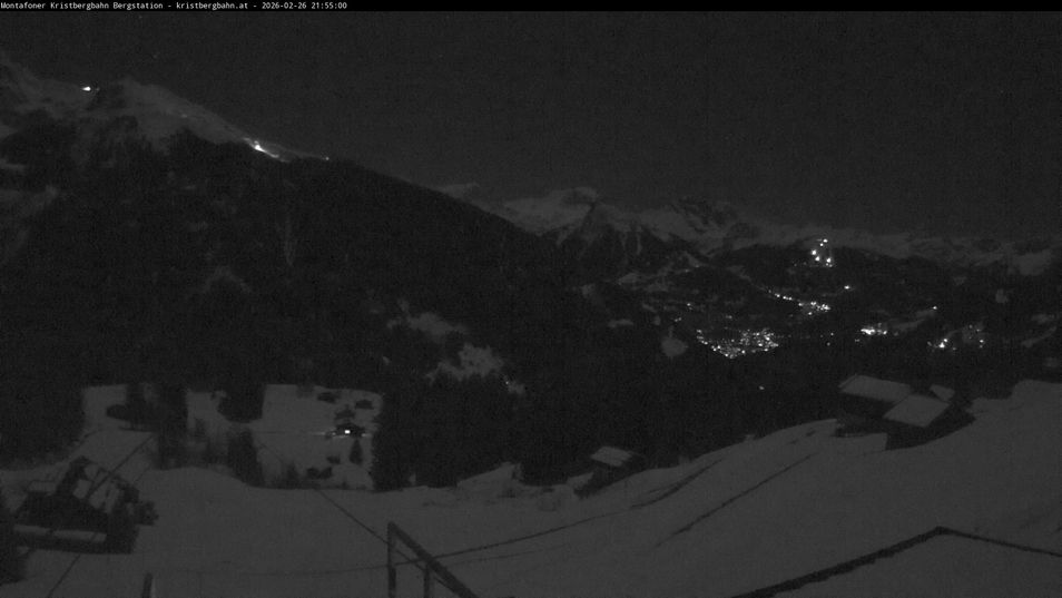 Webcam mit dem Standort: Bergstation Montafoner Kristbergbahn
