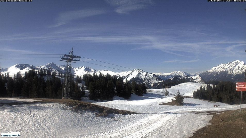 Webcam mit dem Standort: Bergstation Schwänzelegg