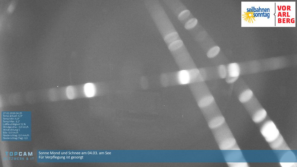 Webcam mit dem Standort: Seilbahnen Sonntag: Bergstation Pendelbahn