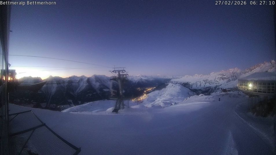 Webcam mit dem Standort: Aletsch Arena: Bettmerhorn