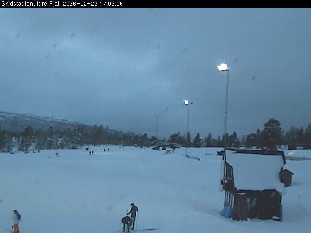 Webcam located at: Biathlon Idre Fjäll