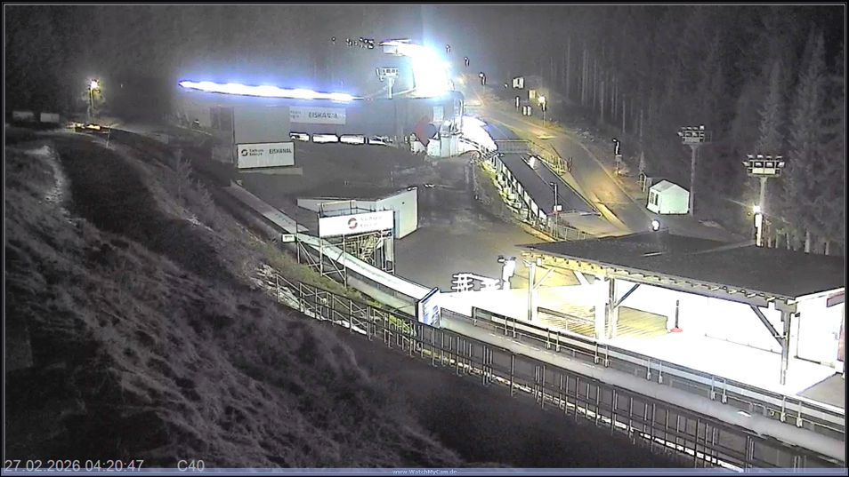 Webcam mit dem Standort: Bobbahn Altenberg
