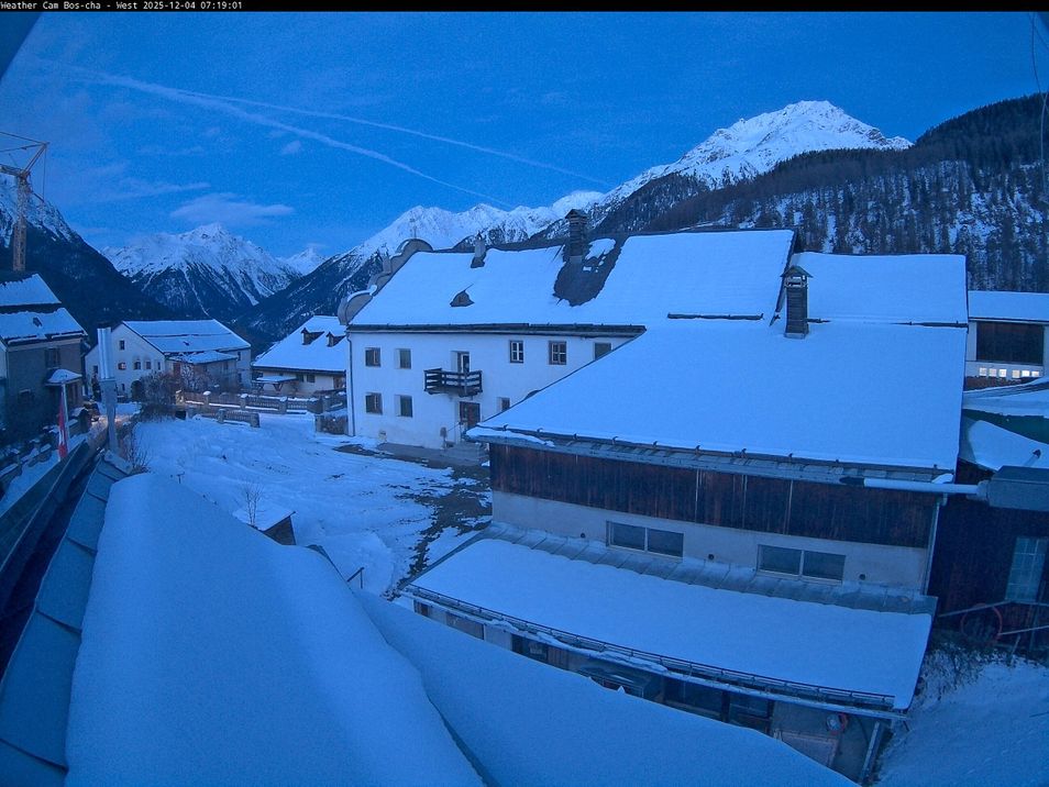 Webcam mit dem Standort: Scuol: Bos-cha - Blick Westen