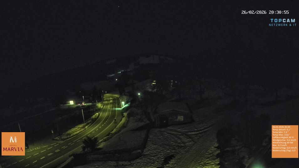 Webcam mit dem Standort: Blick vom Berghof Fetz in Bödele