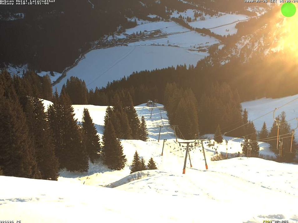 Webcam mit dem Standort: Tannheimer Tal: Blick vom Neunerköpfle auf den Haldensee