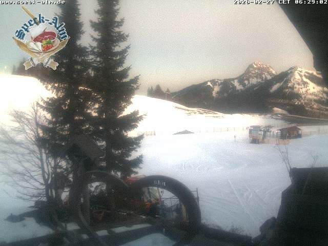 Webcam mit dem Standort: Sudelfeld: Blick von der Speckalm