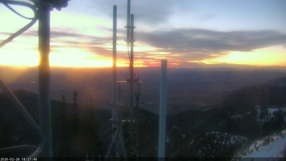 Webcam mit dem Standort: Bridger Bowl, Blick von der Wetterkamera