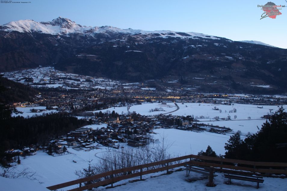 Webcam mit dem Standort: Blick über Amlach und Lienz