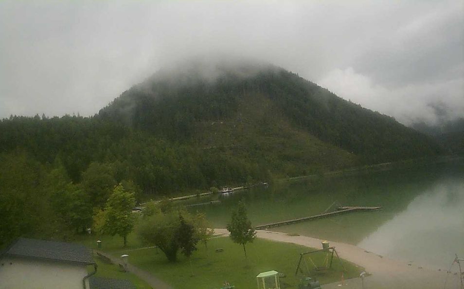 Webcam mit dem Standort: Blick auf den Erlaufsee bei Mariazell
