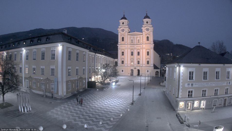 Webcam mit dem Standort: Stadtplatz von Mondsee