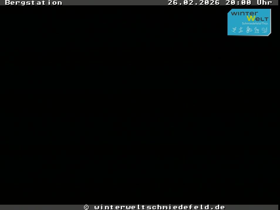 Webcam mit dem Standort: Schmiedefeld am Rennsteig: Blick auf die Piste